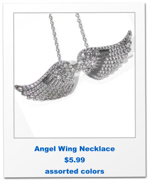 Angel Wing Necklace $5.99 assorted colors